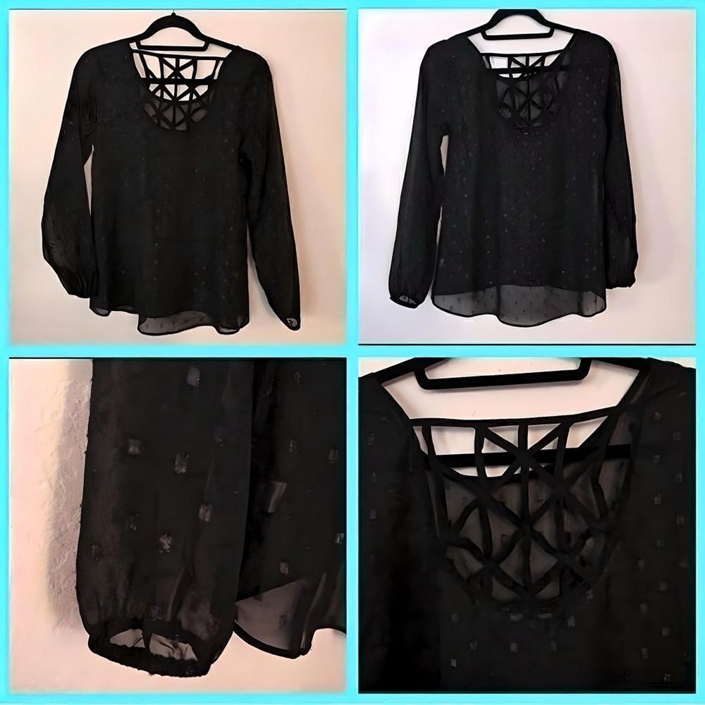 *30of3* Moa Moa blouse. Excellent condition. Size Small. - Picture 3 of 9